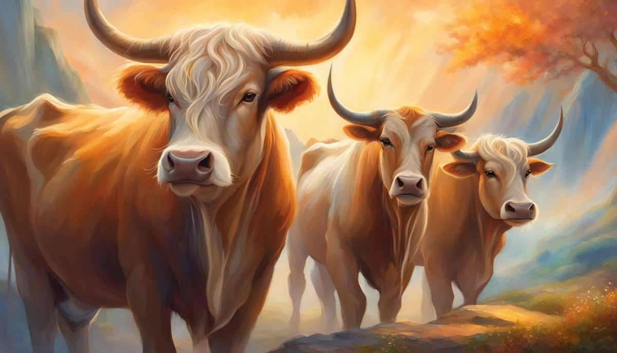 Oxen faces challenges with determination and strength, reflecting its resilient and steadfast nature